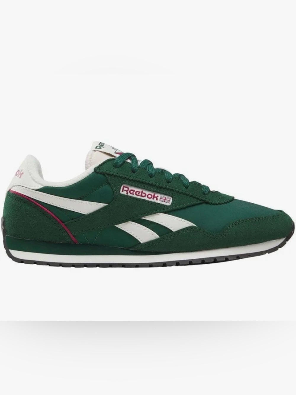 Reebok AZ Classic Green Leather & Suede Sneaker